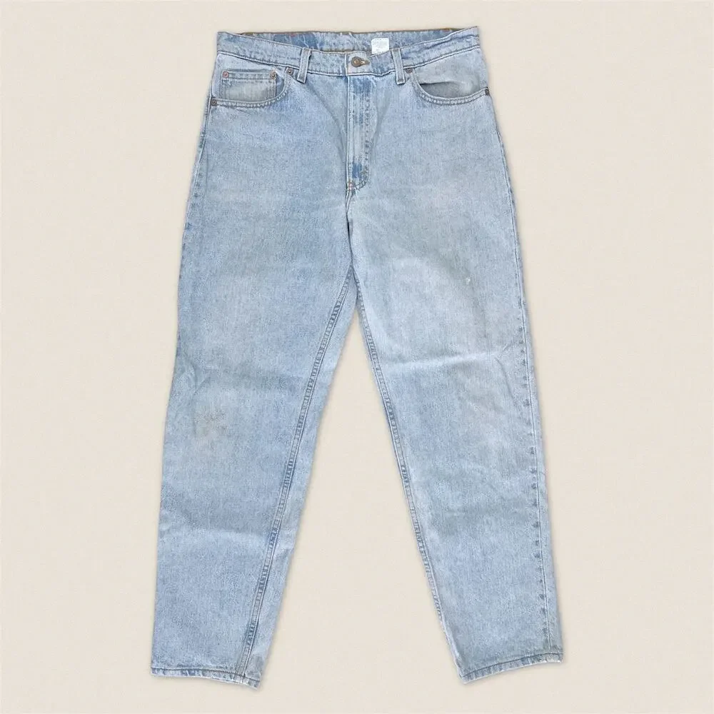 Vintage 90s 550 Levi’s Jeans Relaxed Fit Tapered Leg - Size 34 x 31‎